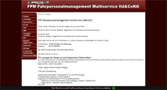 Desktop Screenshot of fahrermieten.de